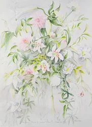 Bryllupsblomster for Louisa og Robert, 1993 (se også 72715)